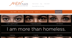 Desktop Screenshot of anewplacevt.org